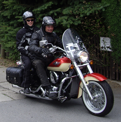 Am Goldbach Biker Willkommen