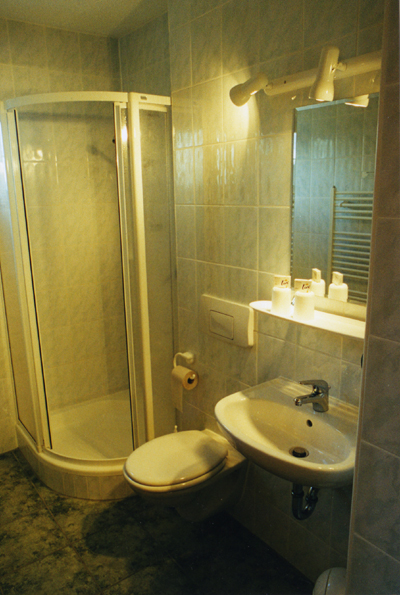Dusche -  Pension Am Goldbach